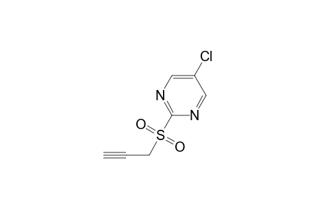 Pyrimidine, 5-chloro-2-(2-propynylsulfonyl)-
