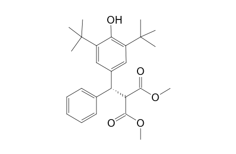 Dimethyl (R)-2-((3,5-di-tert-butyl-4-hydroxyphenyl)(phenyl)methyl)malonate
