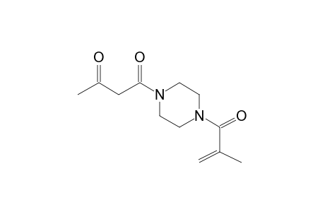 1,3-Butanedione, 1-[4-(2-methyl-1-oxo-2-propen-1-yl)-1-piperazinyl]-