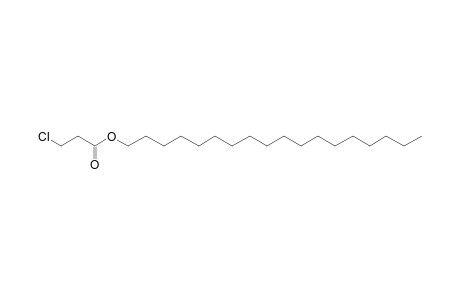 3-Chloropropionic acid, octadecyl ester