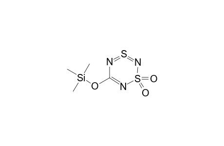 1,3,2,4,6-Dithia(3-SIV)triazine, 5-[(trimethylsilyl)oxy]-, 1,1-dioxide