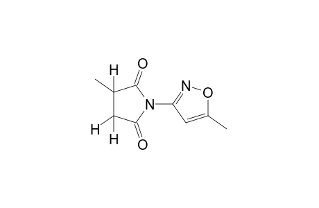 2-methyl-N-(5-methyl-3-isoxazolyl)succinimide