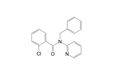 Benzamide, 2-chloro-N-(phenylmethyl)-N-(2-pyridinyl)-