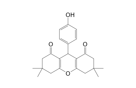 1H-xanthene-1,8(2H)-dione, 3,4,5,6,7,9-hexahydro-9-(4-hydroxyphenyl)-3,3,6,6-tetramethyl-