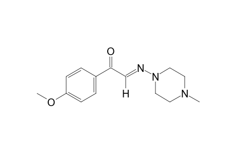 p-methoxyphenyl(4-methyl-1-piperazinylimino)glyoxal