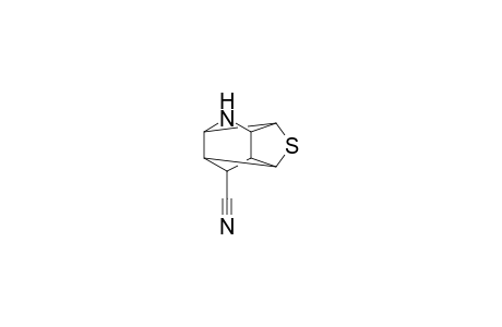 8-Thia-2-azatetracyclo[4.3.0.0(3,9).0(4,7)]nonane-5-0(endo)-carbonitrile