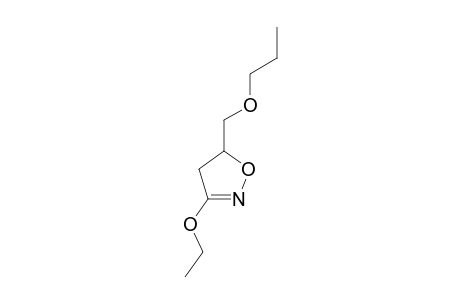 3-Ethoxy-5-(propoxymethyl)-2-isoxazoline