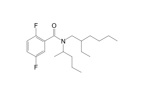 Benzamide, 2,5-difluoro-N-(2-pentyl)-N-(2-ethylhexyl)-