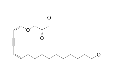 (2S)-3-[(1Z,5Z)-16-hydroxyhexadeca-1,5-dien-3-ynoxy]propane-1,2-diol