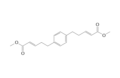 Dimethyl 5,5-(1',4'-phenylene)-bis(2''-pentenoate)