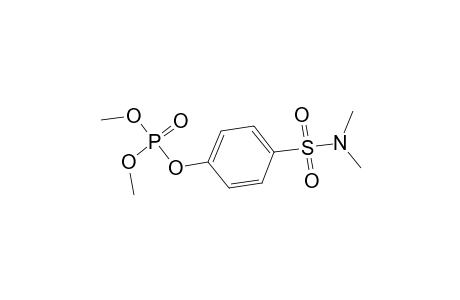 Phosphoric acid, dimethyl ester, ester with p-hydroxy-N,N-dimethylbenzenesulfonamide
