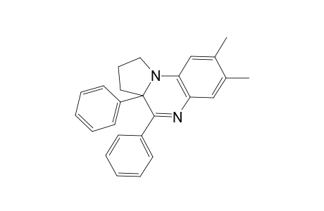 7,8-Dimethyl-3a,4-diphenylpyrrolidino[1,2-a]quinoxaline