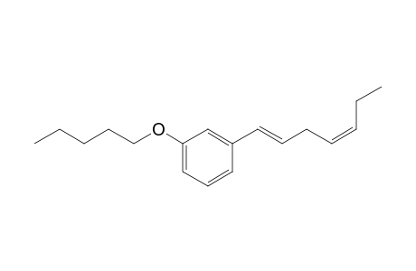 1-((1E,4Z)-hepta-1,4-dien-1-yl)-3-(pentyloxy)benzene