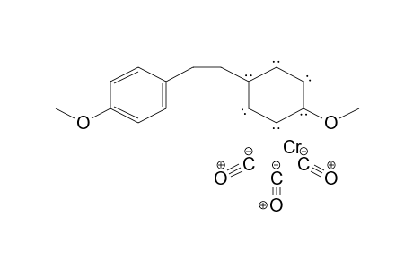 [ETA(6)-1,2-BIS-(4-METHOXYPHENYL)-ETHANE]-TRICARBONYLCHROMIUM-(0)