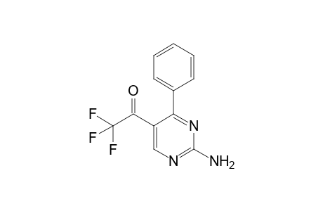 2-Amino-5-trifluoroacetyl-4-phenylpyrimidine