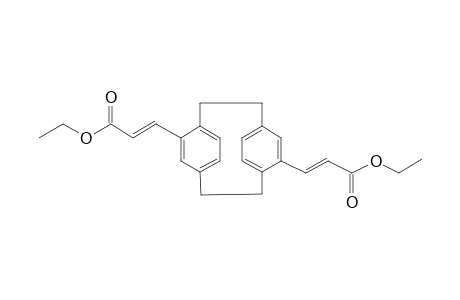 Diethyl [2.2]paracyclophane-4,16-dipropenoate