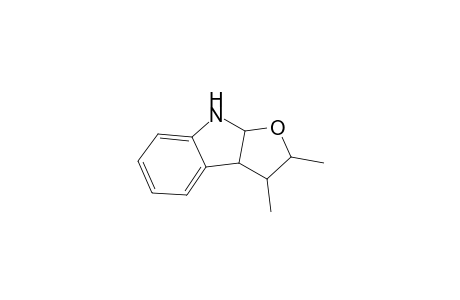 2H-Furo[2,3-b]indole, 3,3a,8,8a-tetrahydro-2,3-dimethyl-