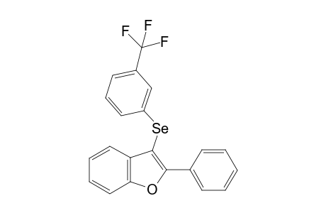 2-phenyl-3-((3-(trifluoromethyl)phenyl)selanyl)benzo[b]furan