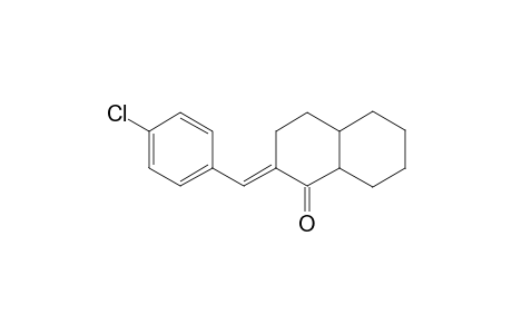 1(2H)-Naphthalenone, 2-[(4-chlorophenyl)methylene]octahydro-