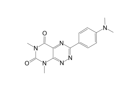 3-[4-(dimethylamino)phenyl]-6,8-dimethylpyrimido[5,4-e][1,2,4]triazine-5,7(6H,8H)-dione