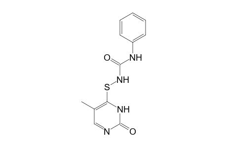 1-(5-Methyl-2-oxo-2,3-dihydropyrimidin-4-ylthio)-3-phenylurea