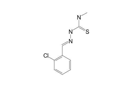 1-(o-chlorobenzylidene)-4-methyl-3-thiosemicarbazide