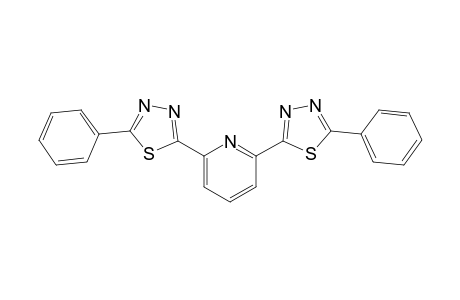 2,6-Bis-(5-phenyl-[1,3,4-thiadizol-2-yl)pyridine