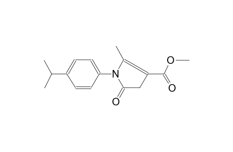 1H-pyrrole-3-carboxylic acid, 4,5-dihydro-2-methyl-1-[4-(1-methylethyl)phenyl]-5-oxo-, methyl ester