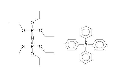 DIETHOXY(TRIETHOXYPHOSPHAZO)ETHYLTHIOPHOSPHONIUM TETRAPHENYLBORATE