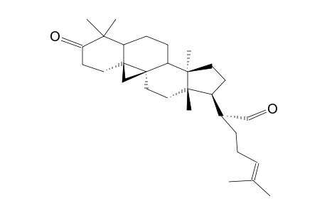 3-OXO-5-ALPHA-CYCLOART-24-EN-21-AL