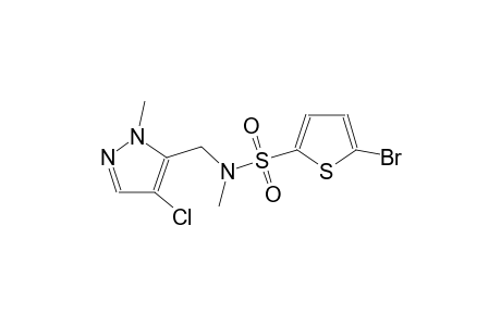 2-thiophenesulfonamide, 5-bromo-N-[(4-chloro-1-methyl-1H-pyrazol-5-yl)methyl]-N-methyl-