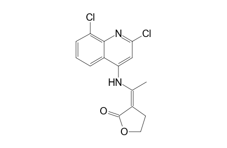 (Z)-3-(1-(2,8-Dichloroquinolin-4-ylamino)ethylidene)-dihydrofuran-2(3H)-one