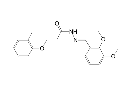 propanoic acid, 3-(2-methylphenoxy)-, 2-[(E)-(2,3-dimethoxyphenyl)methylidene]hydrazide