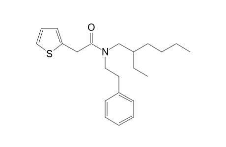 Thiophene-2-acetamide, N-(2-phenylethyl)-N-(2-ethylhexyl)-