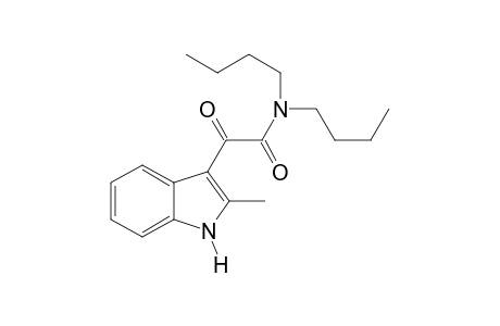 2-Methylindole-3-yl-glyoxyldibutylamide