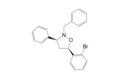 (3S*,5R*)-2-Benzyl-5-(2-bromophenyl)-3-phenylisoxazolidine