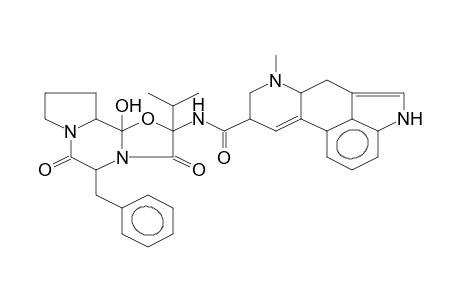 5'-Benzyl-12'-hydroxy-2'-isopropyl-3',6',18-trioxoergotaman