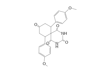 1,5-bis(4-methoxyphenyl)-8,10-diazaspiro[5.5]undecane-3,7,9,11-tetrone