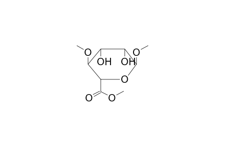 Methyl(methyl 4-O-methyl-.alpha.-d-mannopyranoside)uronate