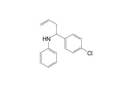 1-(4-Chlorophenyl)but-3-enyl-phenyl-amine