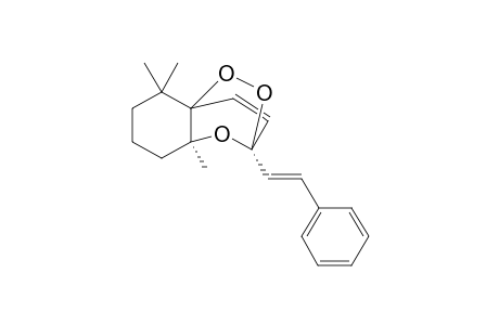 5,5,8a-Triimethyl-2-(2-phenylethenyl)-hexahydrobenzo[b]pyran-2,4a-peroxide