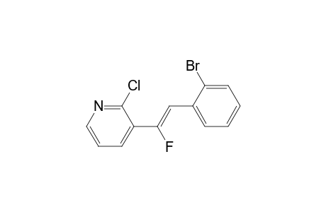 3-[2-(2-Bromophenyl)-1-fluorovinyl]-2-chloropyridine