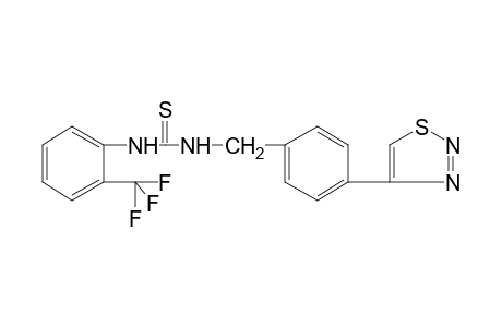 1-[p-(1,2,3-THIADIAZOL-4-YL)BENZYL]-2-THIO-3-(alpha,alpha,alpha-TRIFLUORO-o-TOLYL)UREA