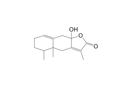 NAPHTO[2,3-b]FURAN-2(4H)-ONE, 4a,5,6,7,9,9a-HEXAHYDRO-9a-HYDROXY-3,4a,5-TRIMETHYL-