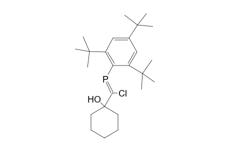 (E)-2-Chloro-2-(1-hydroxycyclohexyl)-1-(2,4,6-tri-butylphenyl)-3-phosphaethene