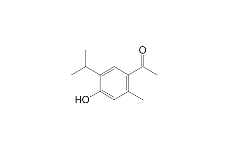 4'-hydroxy-5'-isopropyl-2'-methylacetophenone