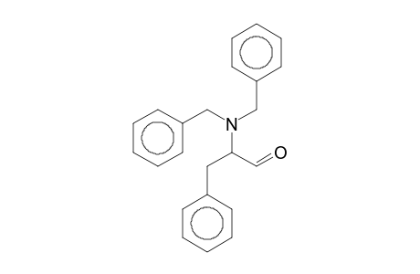 Benzenepropanal, .alpha.-[bis(phenylmethyl)amino]-