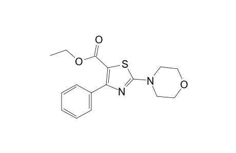 2-morpholino-4-phenyl-5-thiazolecarboxylic acid, ethyl ester