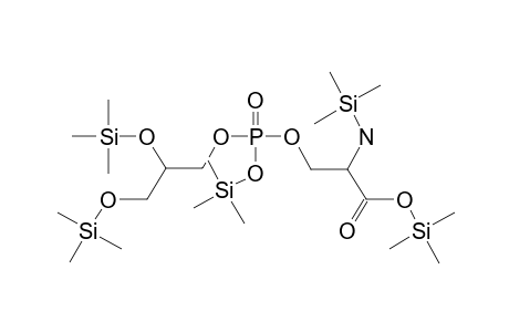 Serine, N-(trimethylsilyl)-, L-, trimethylsilyl ester, 2,3-bis(trimethylsiloxy)propyl trimethylsilyl phosphate (ester)