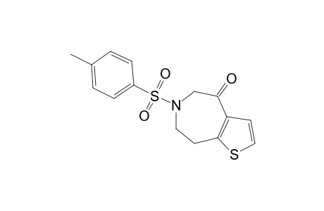 6-(p-tolylsulfonyl)-5,6,7,8-tetrahydro-4H-thieno[2,3-d]azepin-4-one